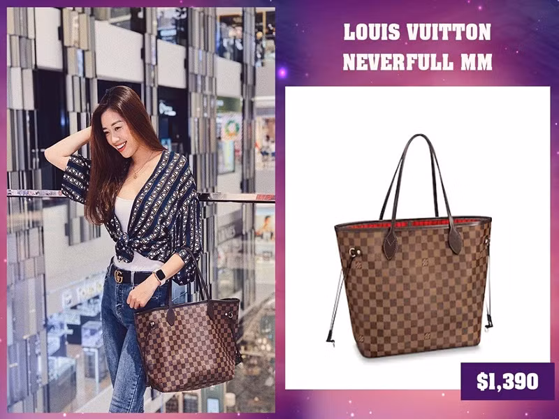 Khánh Vân sở hữu nhiều túi xách đến từ những thương hiệu nổi tiếng. Ảnh: Sức Khỏe Đời Sống.