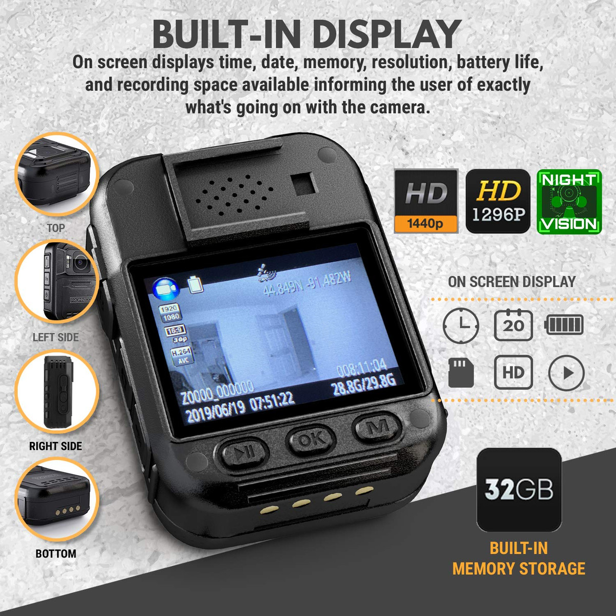 Camera này được đi kèm với đầy đủ phụ kiện, sạc pin, đế kẹp và dây đeo, hộp đựng... Giá của nó là 160USD - một mức giá rất vừa phải cho một sản phẩm có thông số kỹ thuật như trên. Tuy nhiên, chất lượng và hiệu năng thực tế của chiếc camera này vẫn chưa được nhiều người kiểm chứng thực sự, dù trong phần bình luận của trang bán hàng cũng xuất hiện rất nhiều lời khen từ khách hàng.