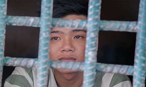 Nguyễn Hữu Lợi tỏ ra rất hối hận khi ở trong trại giam.