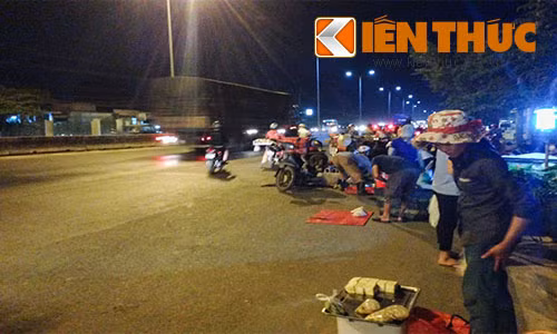 Hop cho tren quoc lo 51 gay mat an toan giao thong