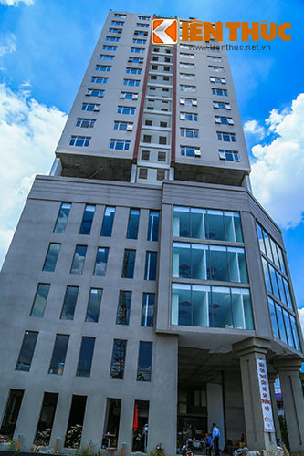 Dự án Chung cư Bảy Hiền Tower chưa hoàn thiện nhưng chủ đầu tư đã cho hơn 20 hộ dân vào ở.