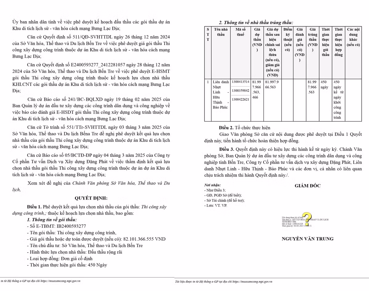 Ben Tre: Cty Huu Thinh nguoc dong thang goi thau tren 30 ty-Hinh-3