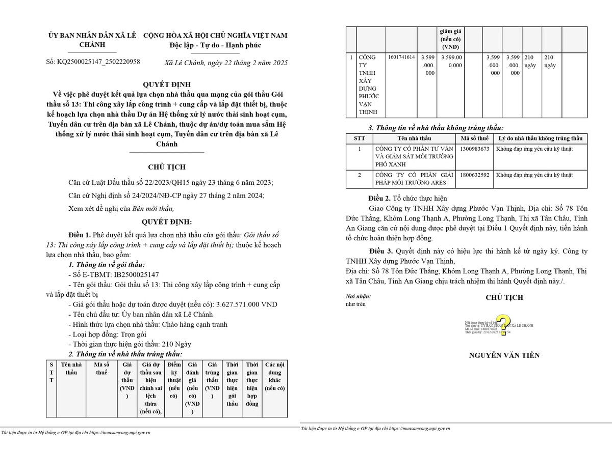 An Giang: Cty Phuoc Van Thinh nguoc dong thang goi thau hon 3,5 ty-Hinh-2