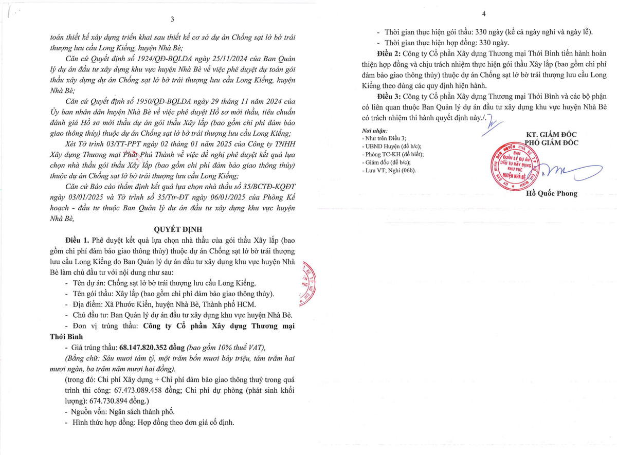 Bạc Liêu: Đã tìm được nhà thầu thi công gói thầu kè bờ sông - Hình 3 Bac Lieu: Da tim duoc nha thau thi cong goi thau ke bo song-Hinh-3
