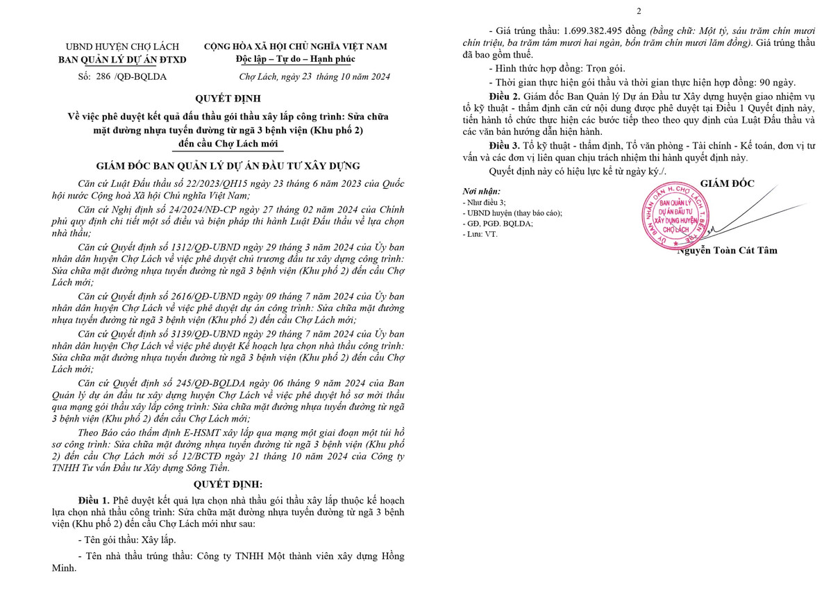 Bến Tre: Cty Hồng Minh trúng thầu nâng cấp trạm y tế Hòa Nghĩa - Hình 2 Ben Tre: Cty Hong Minh trung thau nang cap tram y te Hoa Nghia-Hinh-2