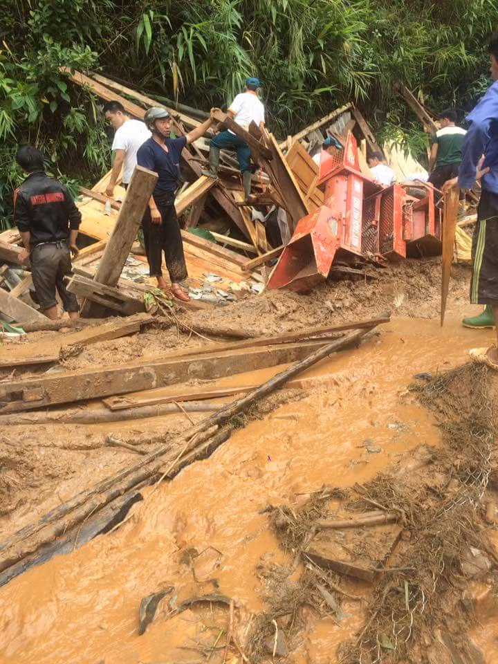 Bão số 3 khiến tỉnh Yên Bái bị thiệt hại nặng nề (Ảnh Thảo Phúc)