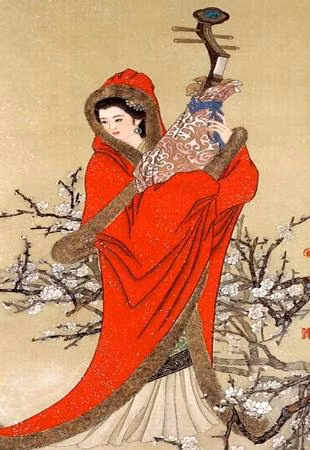 Vương Chiêu Quân được tuyển vào cung làm cung nữ. Dù có nhan sắc mỹ nhiều nhưng trong cung có quá nhiều phi tần và sự cạnh tranh khốc liệt nên mỹ nhân này không được Hán Nguyên Đế để mắt đến. Vào năm 33 trước Công nguyên, thiền vu Hung Nô là Hô Hàn Tà đến kinh đô Trường An để bày tỏ việc thần phục nhà Hán và muốn lấy công chúa làm vợ.