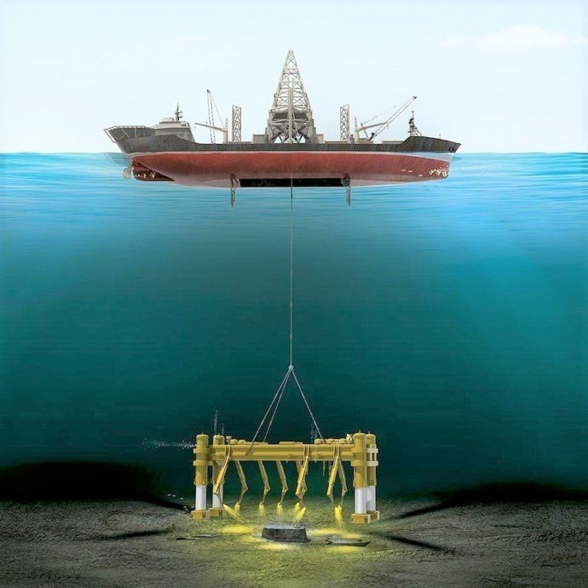 Biết được thông tin tàu ngầm K-129 của Liên Xô mất tích, giới chức Mỹ âm thầm cử lực lượng tìm kiếm. Theo đó, vào ngày 20/8/1968, xác tàu ngầm được phát hiện ở vị trí cách Hawaii 2.414 km về phía Tây Bắc, ở độ sâu 5.029 mét so với mặt nước biển.