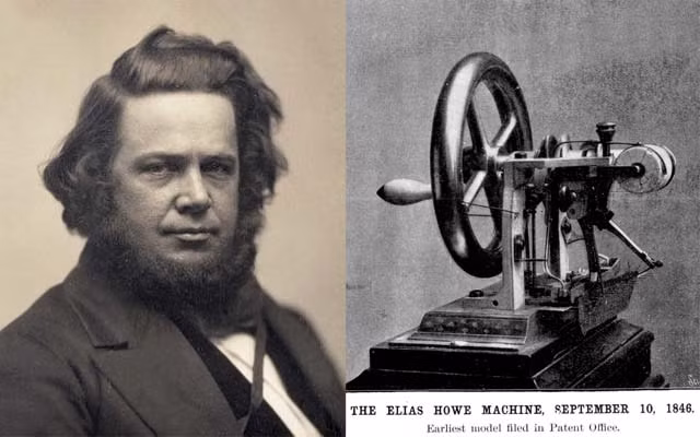 Ngay sau đó, ông Howe tỉnh dậy và tìm ra cách giải quyết vấn đề khi mới 4h sáng. Ông thiết kế ra loại kim cong, đặt lỗ kim ở đầu nhọn và kết hợp với con suốt chỉ tạo nên đường may. Nhờ vậy, ông có sáng chế để đời.