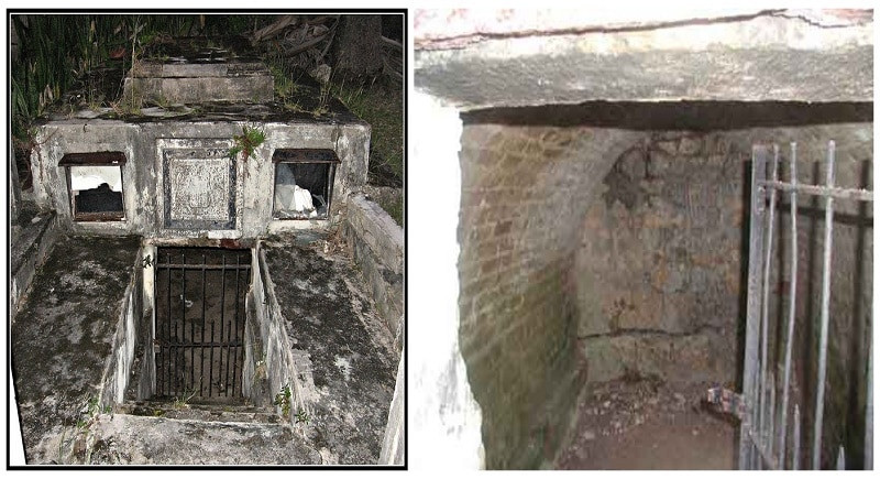 Năm 1812, chị gái của Mary Ann là Dorcas Chase qua đời và cũng được chôn cất trong hầm mộ của gia đình. Quan tài của cô bé cũng được làm bằng chì. Bốn tuần sau khi đặt quan tài của Dorcas Chase vào trong hầm mộ, người nhà mở cửa khu mộ để đưa thi hài Thomas Chase - bố của chị em Mary và Dorcas vào bên trong.