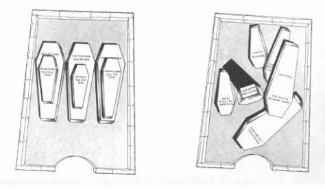 52 ngày sau khi chôn cất Charles Brewster Ames, người trong dòng họ Chase quyết định di dời quan tài của cha cậu bé là ông Samuel Brewster từ nơi an nghỉ tạm thời đến khu hầm mộ của gia tộc.