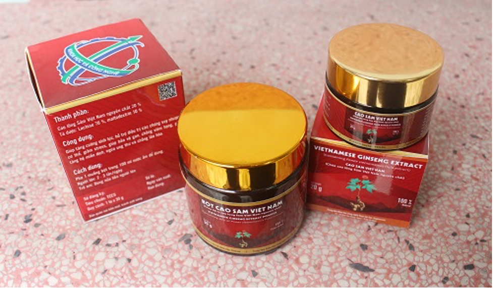 Nhiều sản phẩm từ sâm “made in Việt Nam” Nhieu san pham tu sam “made in Viet Nam”