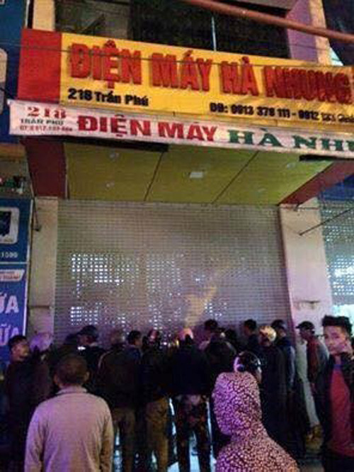 Hiện trường vụ việc. Ảnh: Zing.