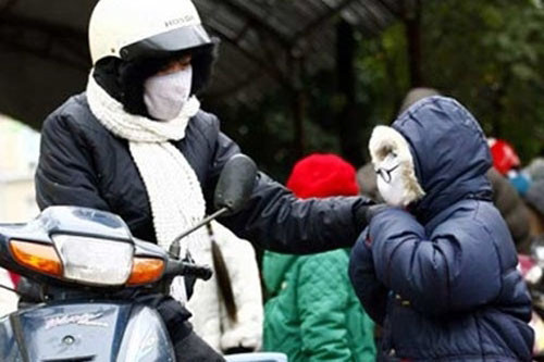 Dự báo 4-5 đợt không khí lạnh mạnh sẽ gây ra 1-2 đợt rét đậm, rét hại cho miền Bắc trong tháng 1/2016. Ảnh minh họa.