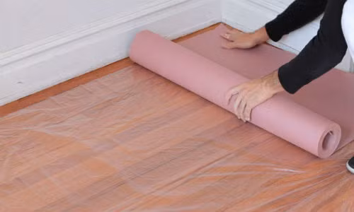 Cách bảo vệ sàn nhà khi sơn tường.