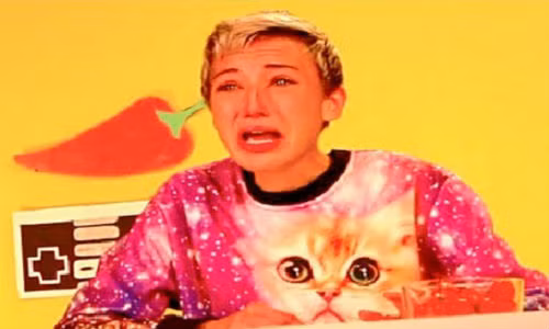 "Chảy nước mắt" khi ăn đồ cay.