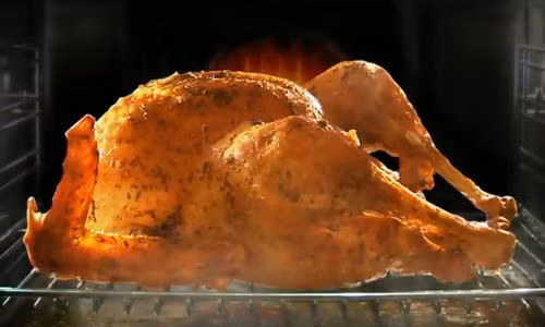 Người bị bệnh gút không nên ăn gà tây.