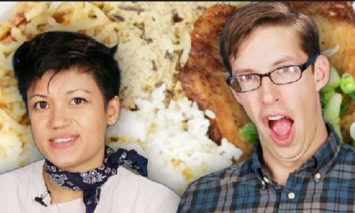 Phản ứng của người Mỹ khi ăn đồ ăn vặt của Việt Nam.