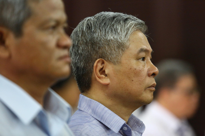 Ông Đặng Thanh Bình tại phiên tòa.