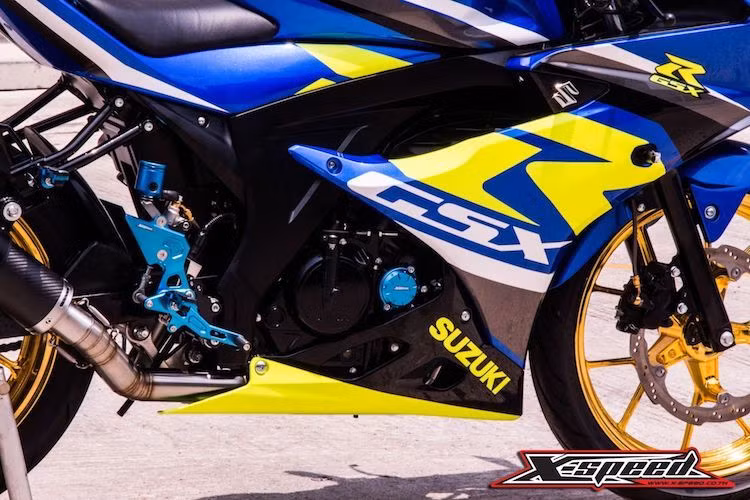 Cung cấp sức mạnh cho xe là khối động cơ xi-lanh đơn DOHC phun xăng điện tử, làm mát bằng nước với dung tích 150 cc có công suất lên tới 18 mã lực và mô-men xoắn 13,8 Nm tương tự như Raider 150 Fi. Khối động cơ này chỉ được X-Speed trang trí bằng một số "đồ chơi" bằng nhôm do hãng sản xuất như nắp lọc dầu...