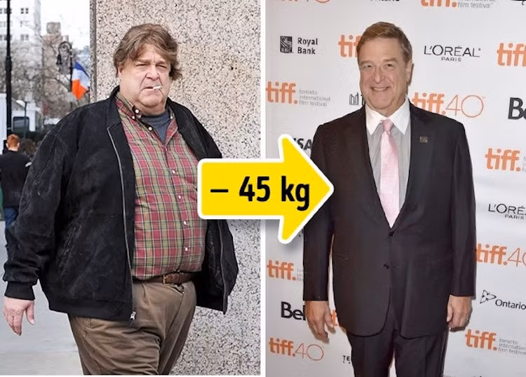John Goodman đã giảm cân được 45 kg sau khi nhận ra rằng, bản thân có thể mắc bệnh và ra đi sớm nếu như sở hữu thân hình quá "đồ sộ".