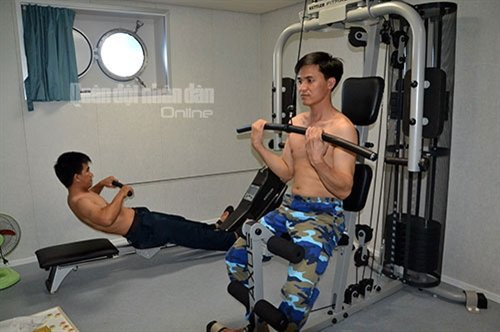 Phòng tập thể hình.