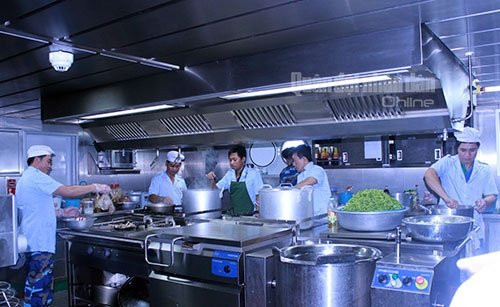 Khu vực nhà bếp.