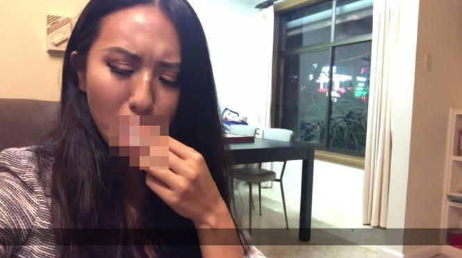 Nu dien vien Dai Loan dang clip ‘phe’ can sa len mang gay soc