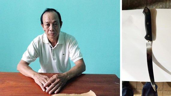 Chong dam chet nguoi dan ong cho vo di nho xe