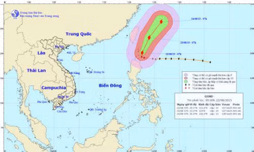 Tin moi nhat ve sieu bao song sinh Goni va Atsani hoanh hoanh