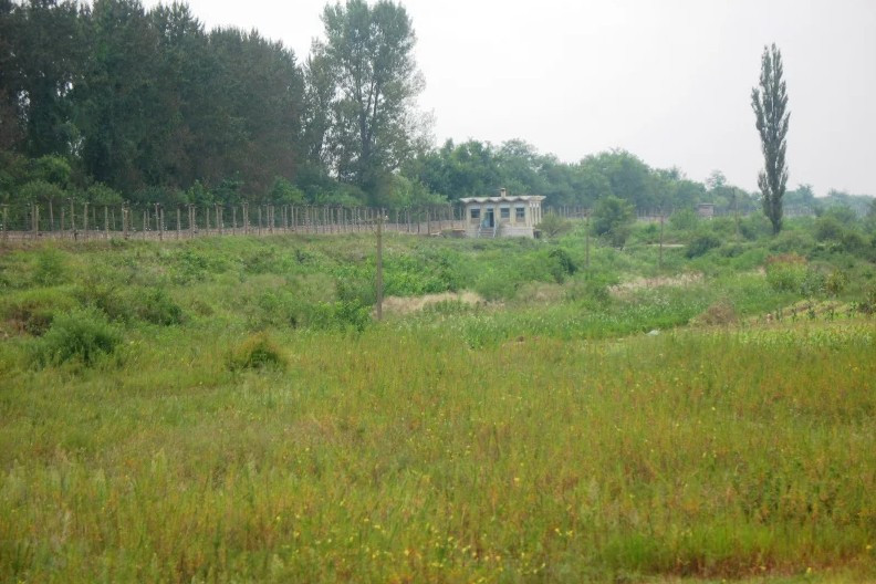 Một chốt kiểm soát của Triều Tiên.