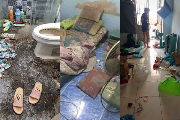 Thậm chí còn có những người dùng chăn gối đến mốc đen, đồ đạc lộn xộn vô cùng. Ảnh: Tổng hợp