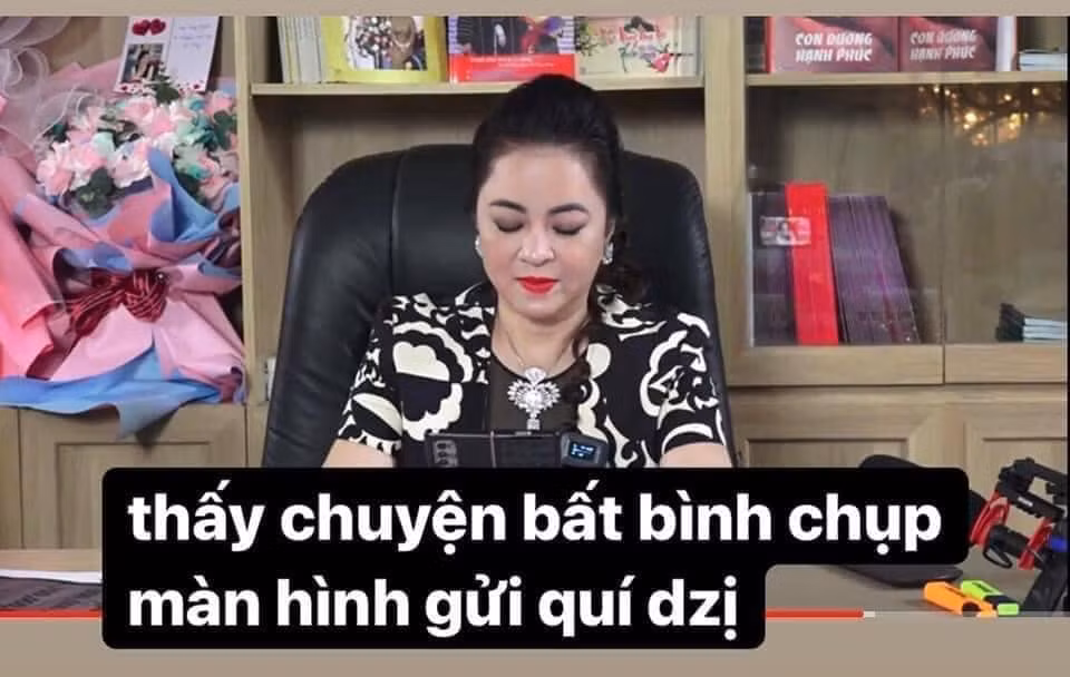 "Thấy chuyện bất bình chụp màn hình gửi quý vị"