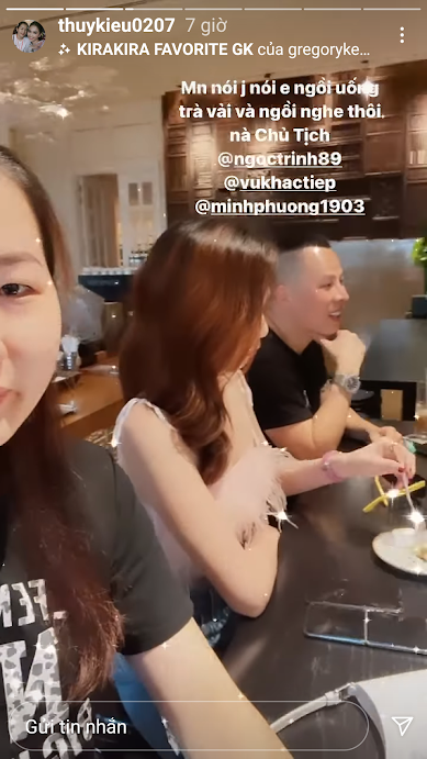 Cô nàng được em gái Ngọc Trinh cưng chiều hết mực và cho những quyền lợi hiếm ai có được.