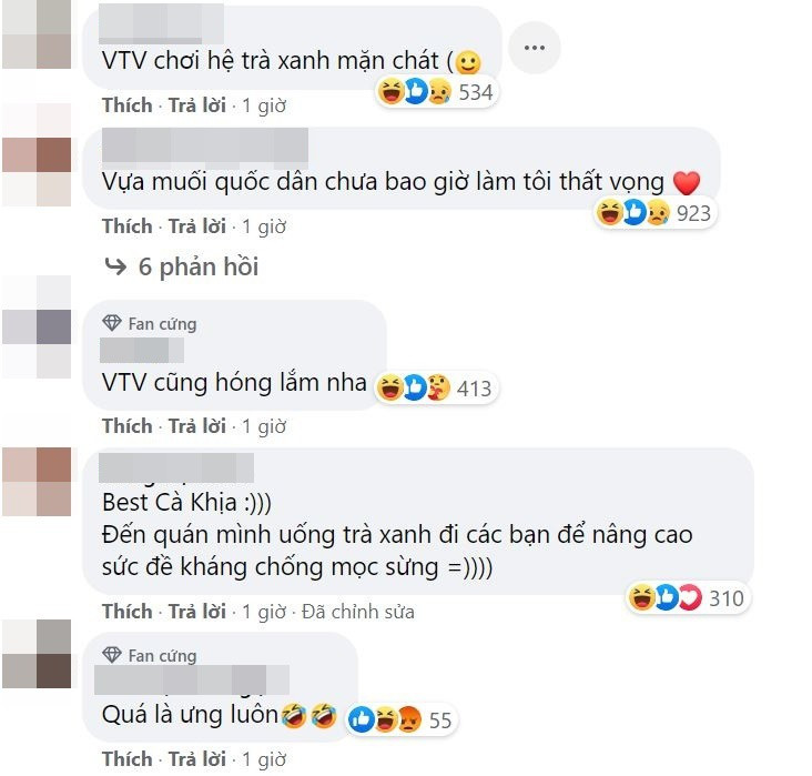 Cư dân mạng để lại bình luận thích thú bởi VTV bắt trend khá nhanh các vấn đề đang gây sốt.