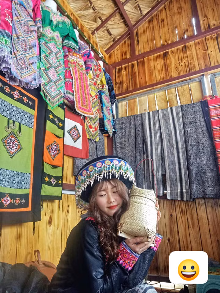 Bo pho ve que, hot girl dan toc H'Mong quang ba du lich que nha-Hinh-2