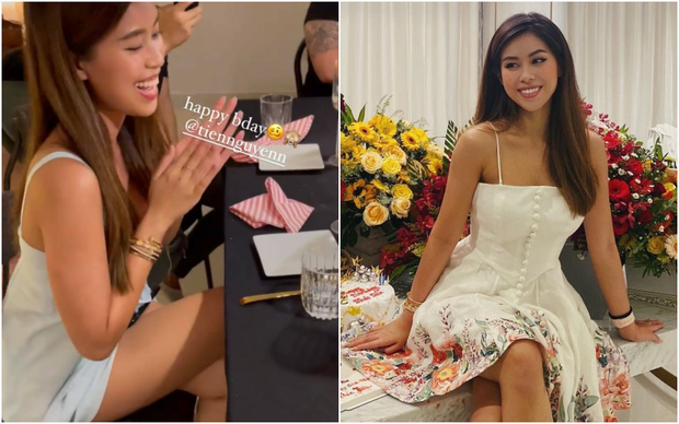 Cô nàng 25 tuổi mặc váy màu xanh dương pastel cực nhạt, mái tóc buông dài, đi chân đất và cười rạng rỡ đã nhanh chóng chiếm trọn cảm tình của dân mạng.