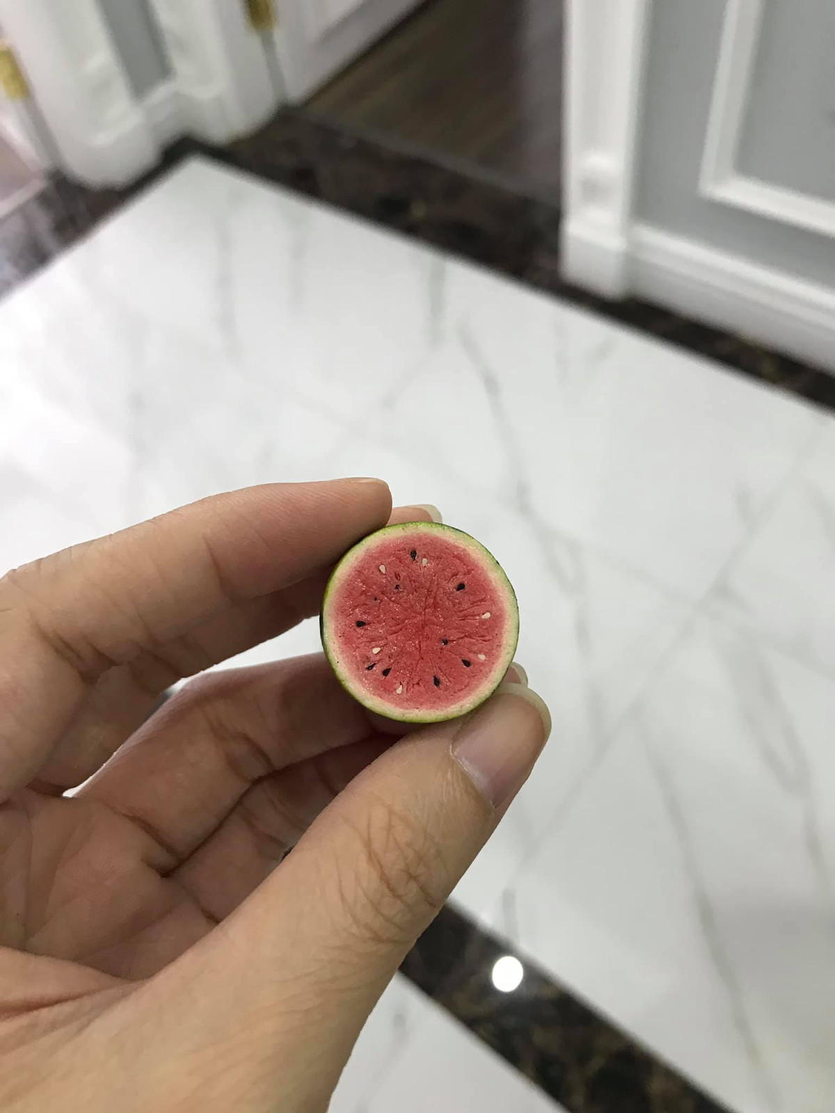 Bằng sự đam mê, cô gái 8x "khéo tay hay làm" này đã hoàn thiện được nhiều mô hình đồ ăn mini bằng đất sét rất chân thực, sống động.