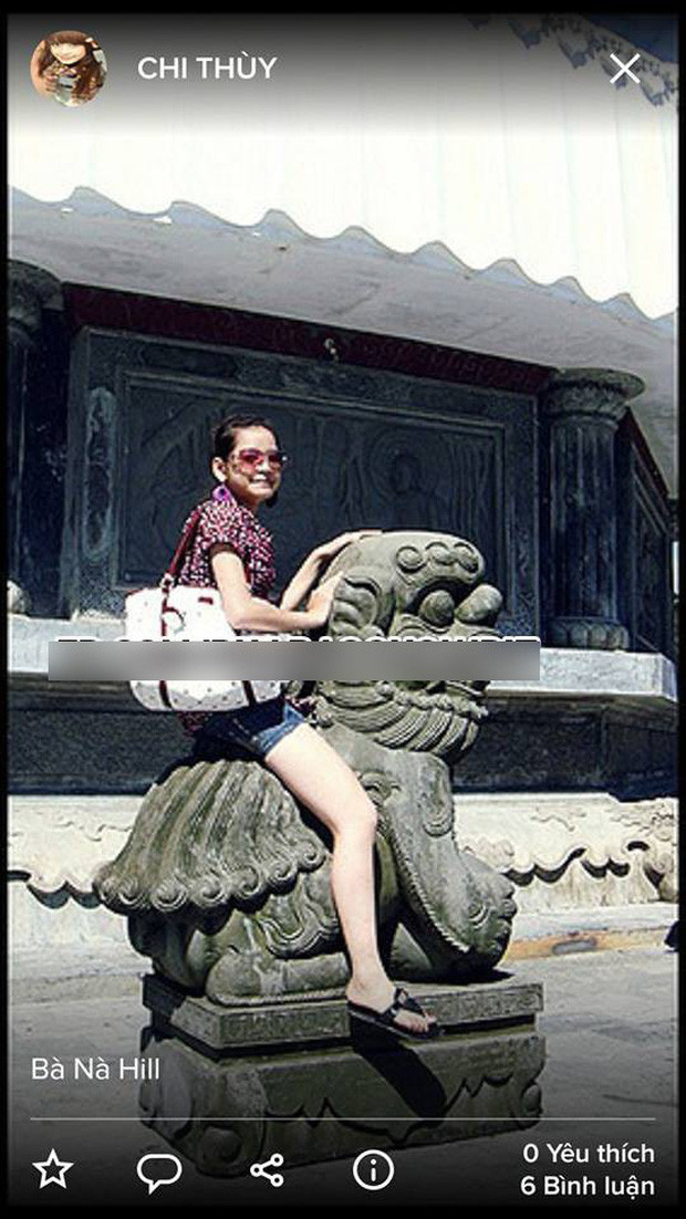 Vào năm 2018, loạt ảnh trong một chuyến du lịch của giọng ca Đóa Hoa Hồng bất ngờ được "đào" lại. Chi Pu không chỉ ngồi trên tượng Phật mà còn có nhiều hành động và lời bình luận khiếm nhã với bức tượng Phật nên khiến cư dân mạng vô cùng bức xúc.