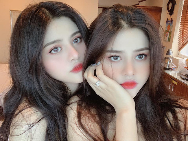 Nếu cô chị Kim Chi sở hữu ngoại hình xinh đẹp cùng vóc dáng đáng nể thì cô em Mỹ Chi cũng không kém cạnh với body cực đỉnh.