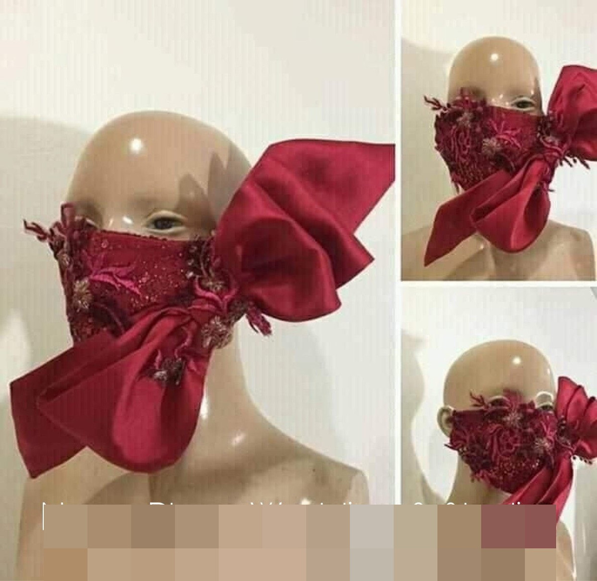 Những chiếc khẩu trang "chất phát ngất" này đang gây chú ý trên mạng xã hội, đặc biệt là những cô gái nào sắp lên xe hoa sẽ đặc biệt để tâm.