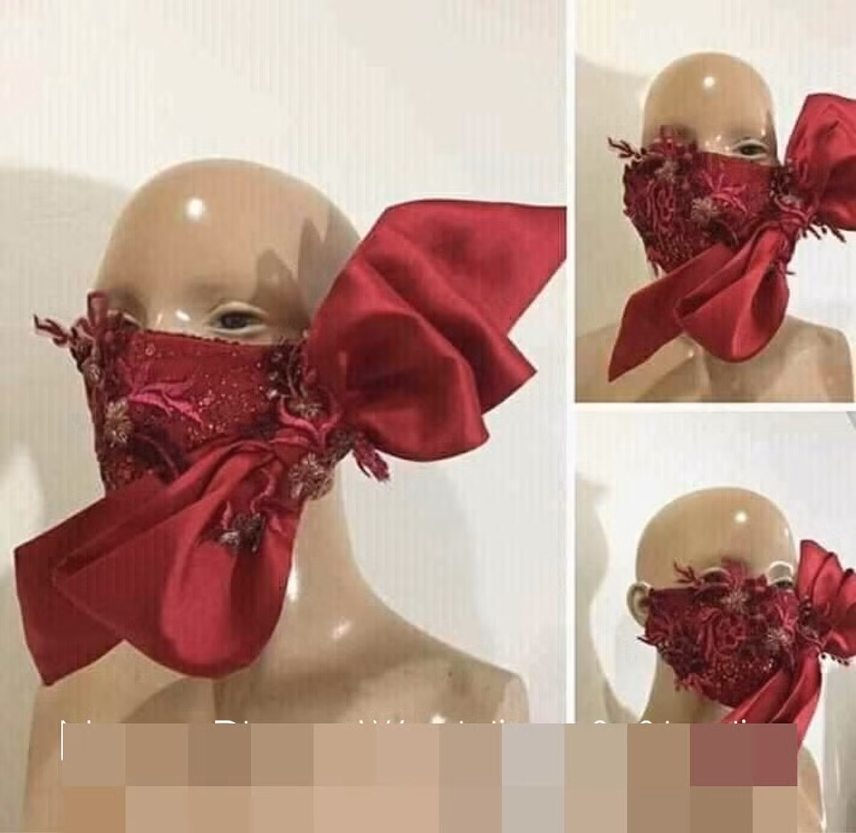 Những chiếc khẩu trang "chất phát ngất" này đang gây chú ý trên mạng xã hội, đặc biệt là những cô gái nào sắp lên xe hoa sẽ đặc biệt để tâm.