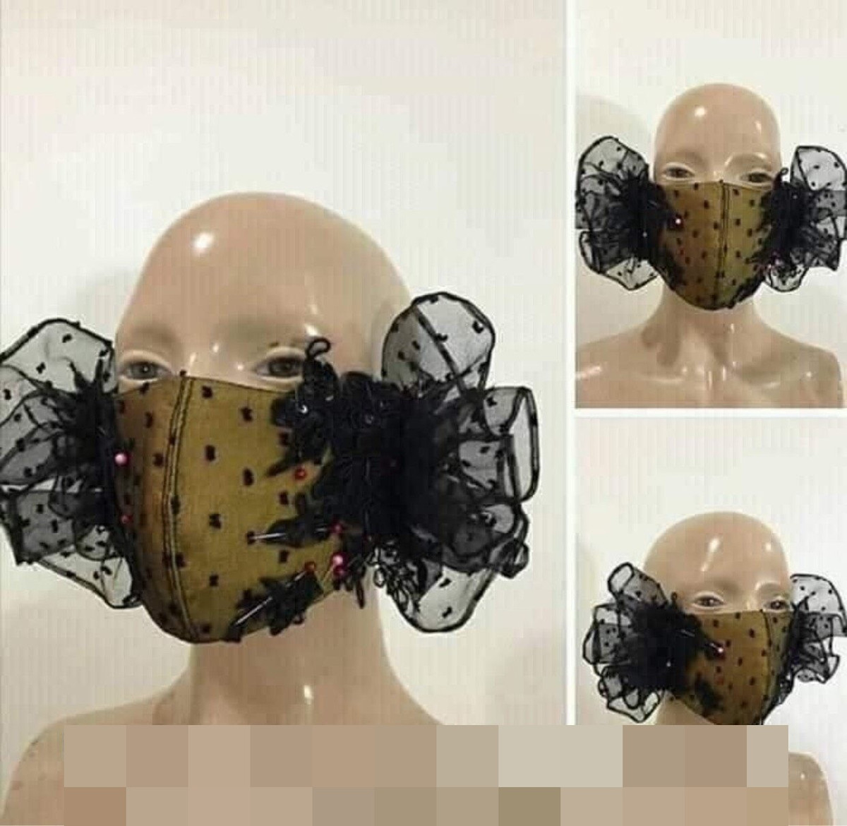 Cư dân mạng bày tỏ sự yêu thích với bộ sưu tập khẩu trang hết sức cầu kỳ này.