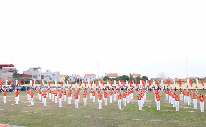 Hai Duong tam dung to chuc Dai hoi The duc the thao cap xa