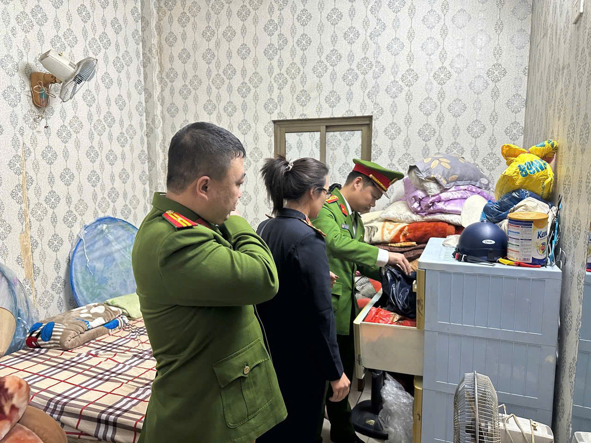 Cảnh sát khám xét nơi ở của Tuấn "Trắng"