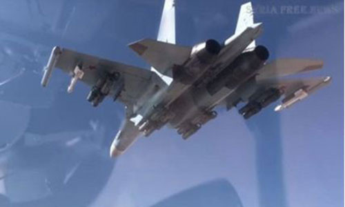 Bi Su-35 danh chan, P-8A Poseidon cua My phai 