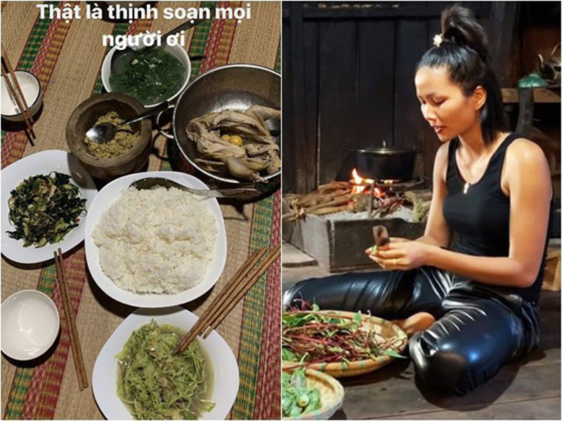 Đa phần thói quen của H’hen Niê không thay đổi khi cô nổi tiếng. Cô vẫn thích ăn những món ăn quê nhà, dân dã.