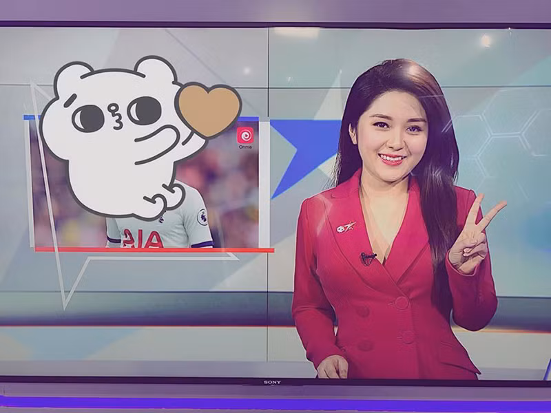 Diệu Linh luôn xuất hiện với hình ảnh tươi tắn khi vừa làm việc vừa điều trị bệnh ung thư.