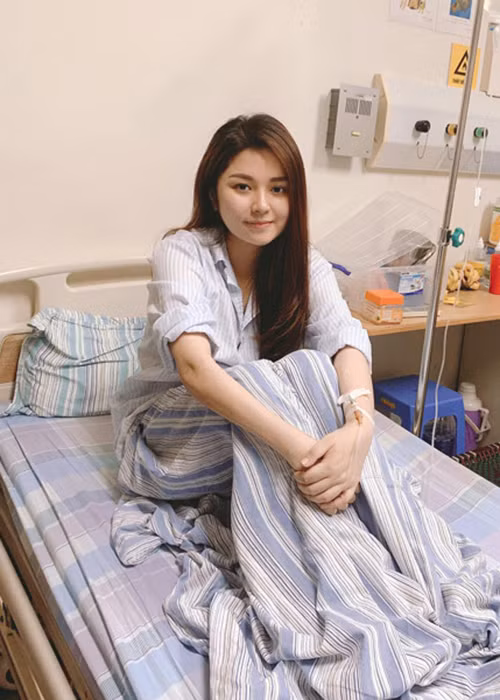 Diệu Linh đã tạm ngừng công việc dẫn chương trình.