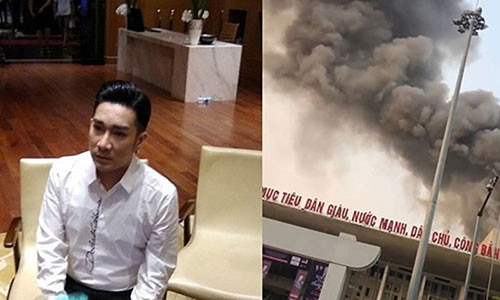 Nguyen Khang bi chay nha hang, Quang Ha mat 8 ty cung vi 